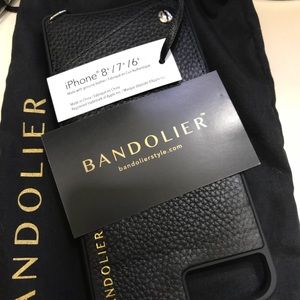 Bandolier Leather Crossbody iPhone Case